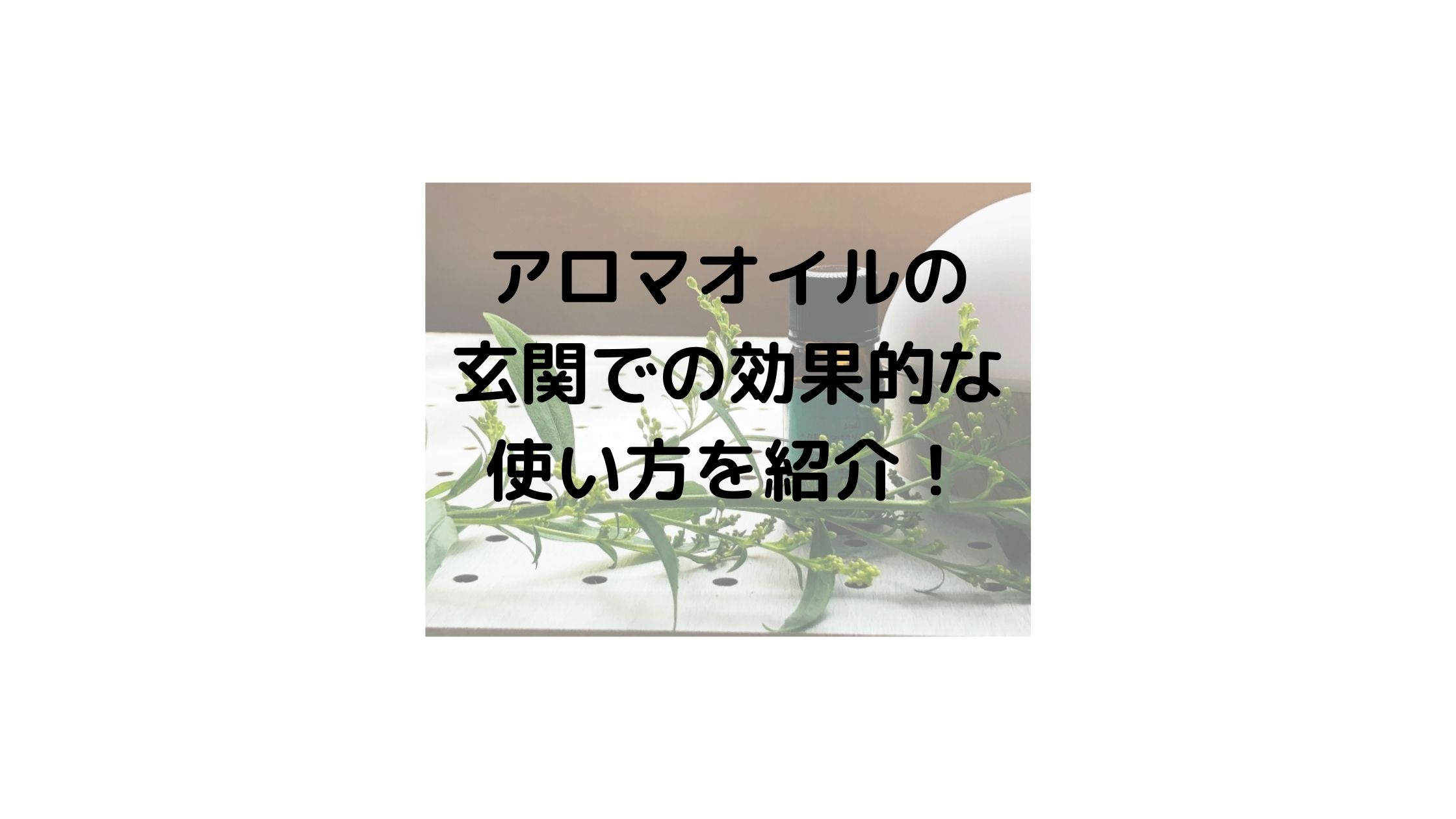 アロマオイル玄関での効果的な使い方靴の匂い対策にも役立つ 気になるニュース色々